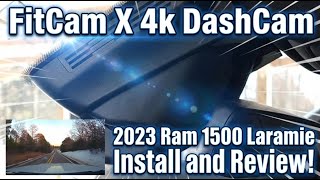 FITCAM X 4K Dodge Ram 1500 Install And Review