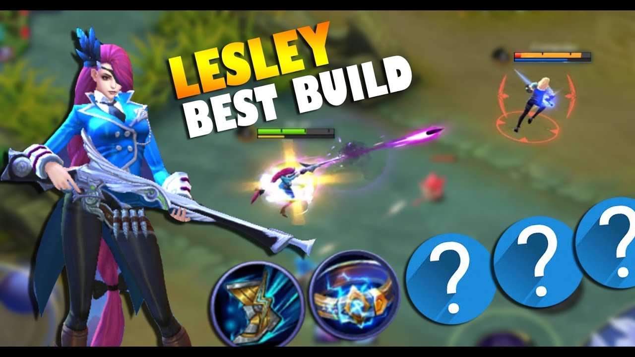 NEW MARKSMAN LESLEY BEST BUILD MOBILE LEGENDS: BANG BANG ...