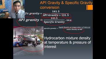 What is API Gravity? API Degree? Is the same as Specific gravity? OGE