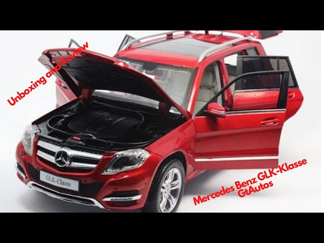 ミニカー GT AUTOS 1/18 Mercedes-Benz GLK-Class Diecast Unboxing-2014 Mercedes-Benz GLK Class 1/18 GT autos