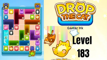 Drop The Cat Level 183 Walkthrough Solution 
