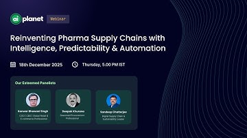 Reinventing Pharma Supply Chains with Agentic AI & Automation