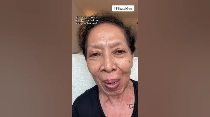 Miracle Eye Bag Treatment?! #shorts