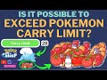 Exceeding pokemon carry limit pokemonsleep