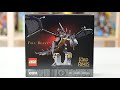 LEGO Icons 40693 Lord of the Rings Fell Beast LEGO Speed Build Review mp3