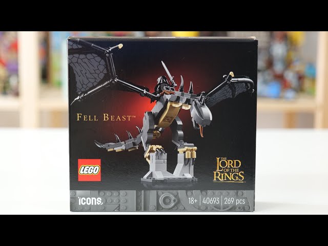 LEGO Icons 40693 Lord of the Rings: Fell Beast – LEGO Speed Build 