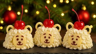 🎄10 dakikada yılbaşı tatlısı! Hızlı ve kolay! Misafirlerinizi şaşırtın!