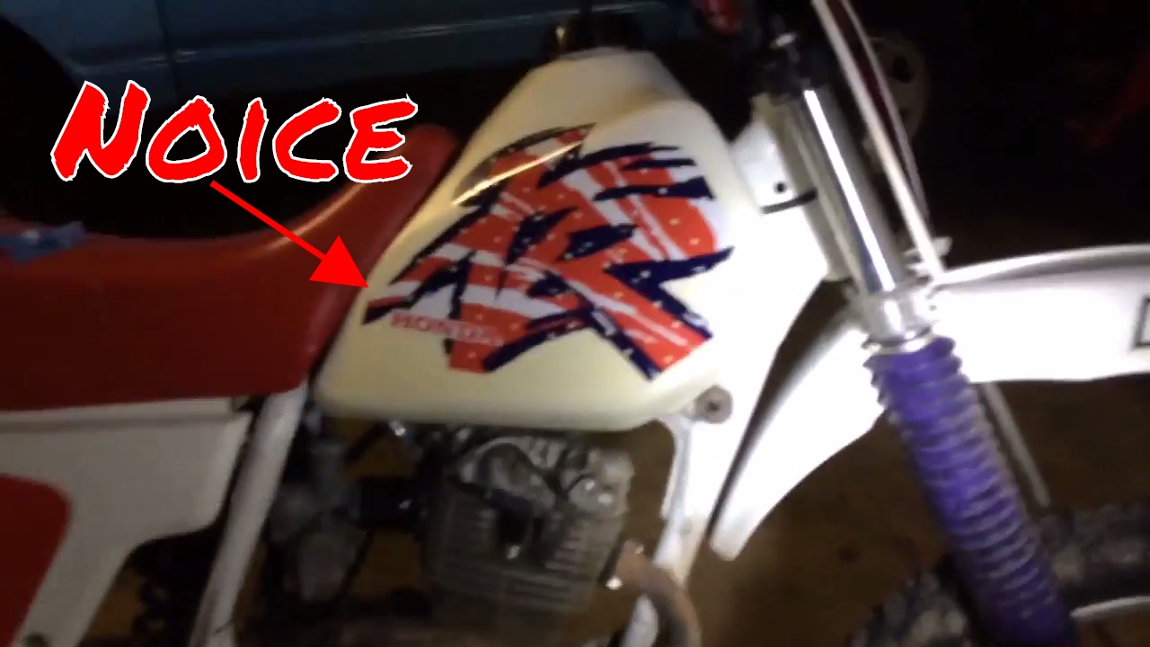 How to install tank graphics on a dirtbike YouTube
