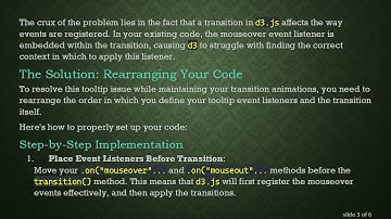 Fixing Tooltip Mouseover Issues in d3.js Animations