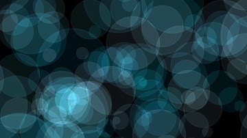 4K UHD 25fps FREE Video Background   Blue Particle Bokeh