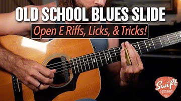 Blues Slide Guitar Riffs & Licks - Duane Allman Inspired!