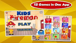 Kids Fire Truck Fun Games "Family Play ltd Educational Games" Android Apps Gameplay Video screenshot 3