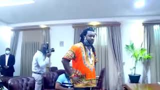 Laj Sierra Leone Music Artist In Conversation With His Excellency President Bio