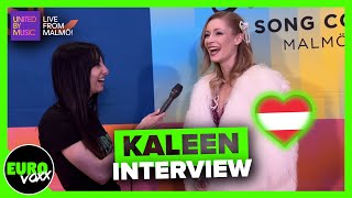 🇦🇹 KALEEN - WE WILL RAVE (INTERVIEW) // AUSTRIA EUROVISION 2024