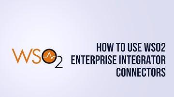 How to use WSO2 Enterprise Integrator Connectors