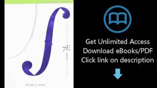 Download Study Guide for Stewart's Single Variable Calculus: Early Transcendentals, 7th [P.D.F]