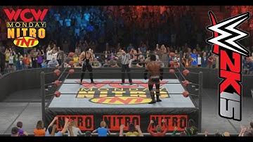 WWE 2K15 PC MOD: WCW Nitro Graphics & Ring - Booker T vs Sting