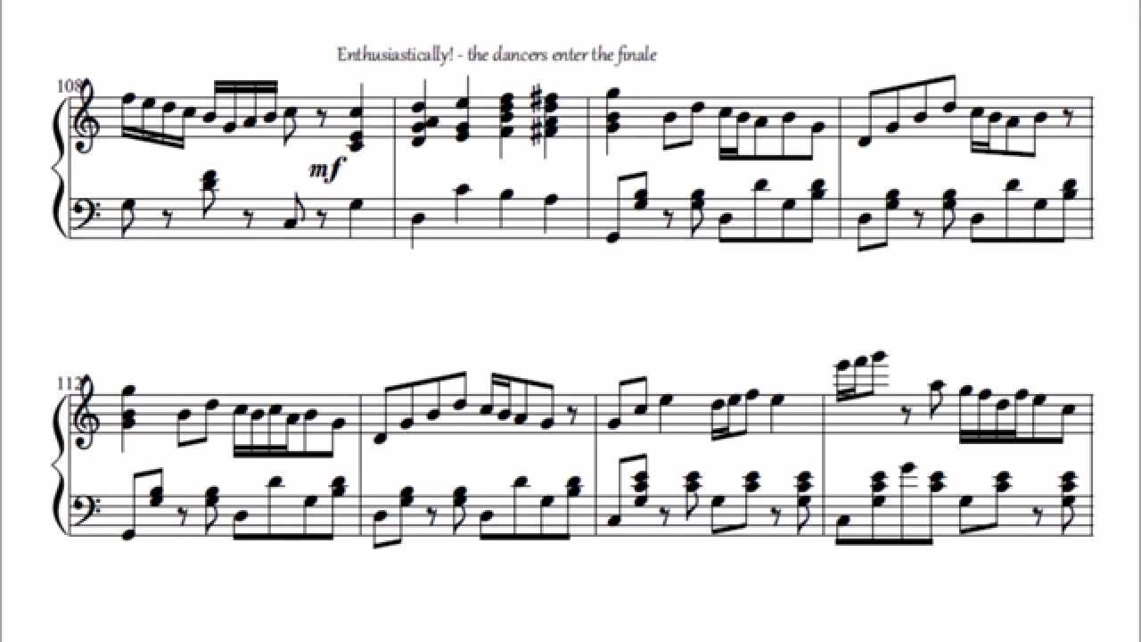 Hopak - Virsky (piano arrangement)