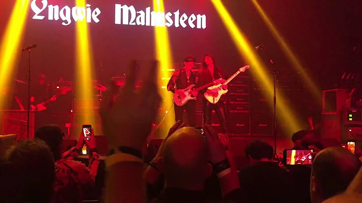 Yngwie Malmsteen Dallas 2016 Generation Axe Black Star