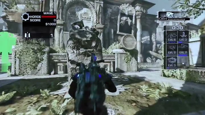 gears of war 3 wallbounce practice #4