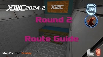 xdwc2024-2 Map Walkthrough | Round 2 | Noob Friendly Guide to Xonotic DeFrag World Championship 2024