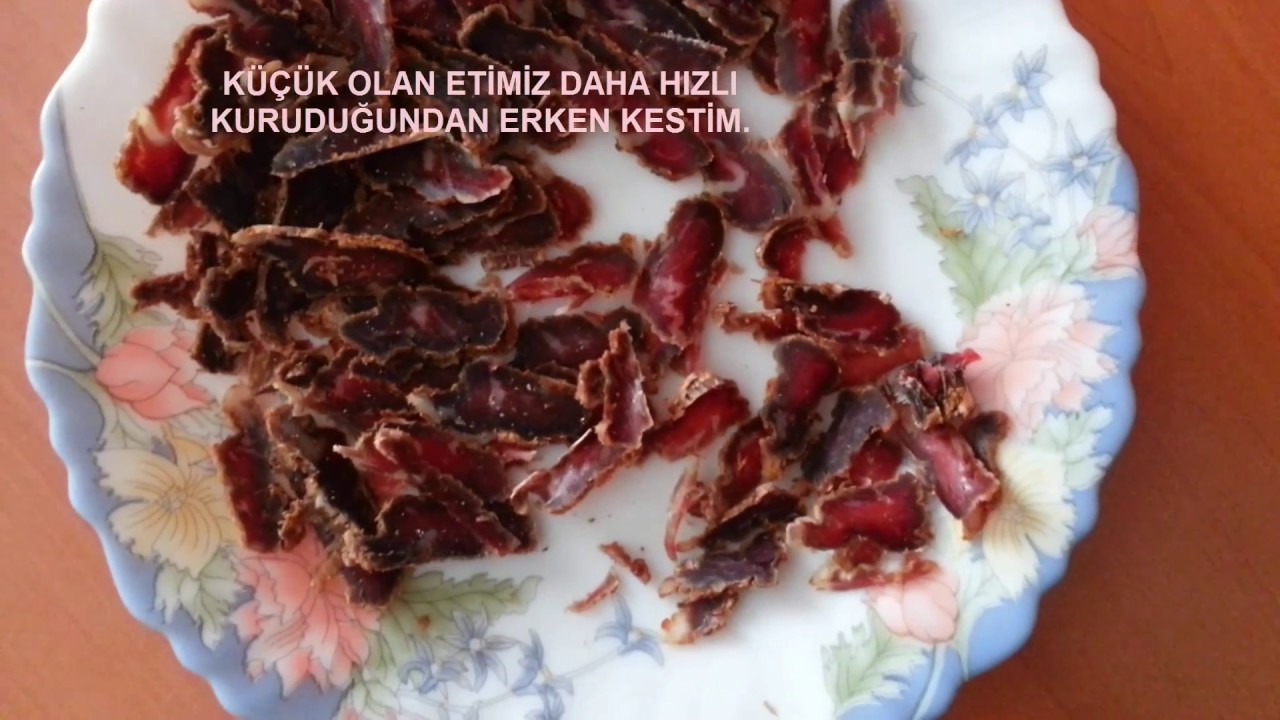 Evde Pastırma Videosu Evde Pastırma Videosu