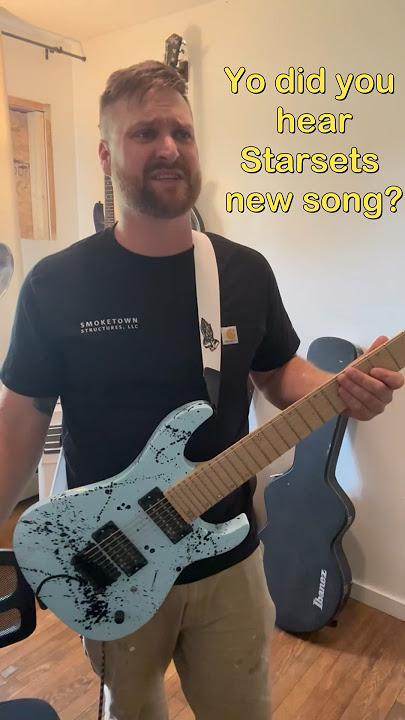 The new Starset song does NOT suck! Brave New World by Starset #8stringguitar #starset #breakdown