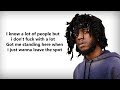 6LACK - Never Know ( Lyric ) 