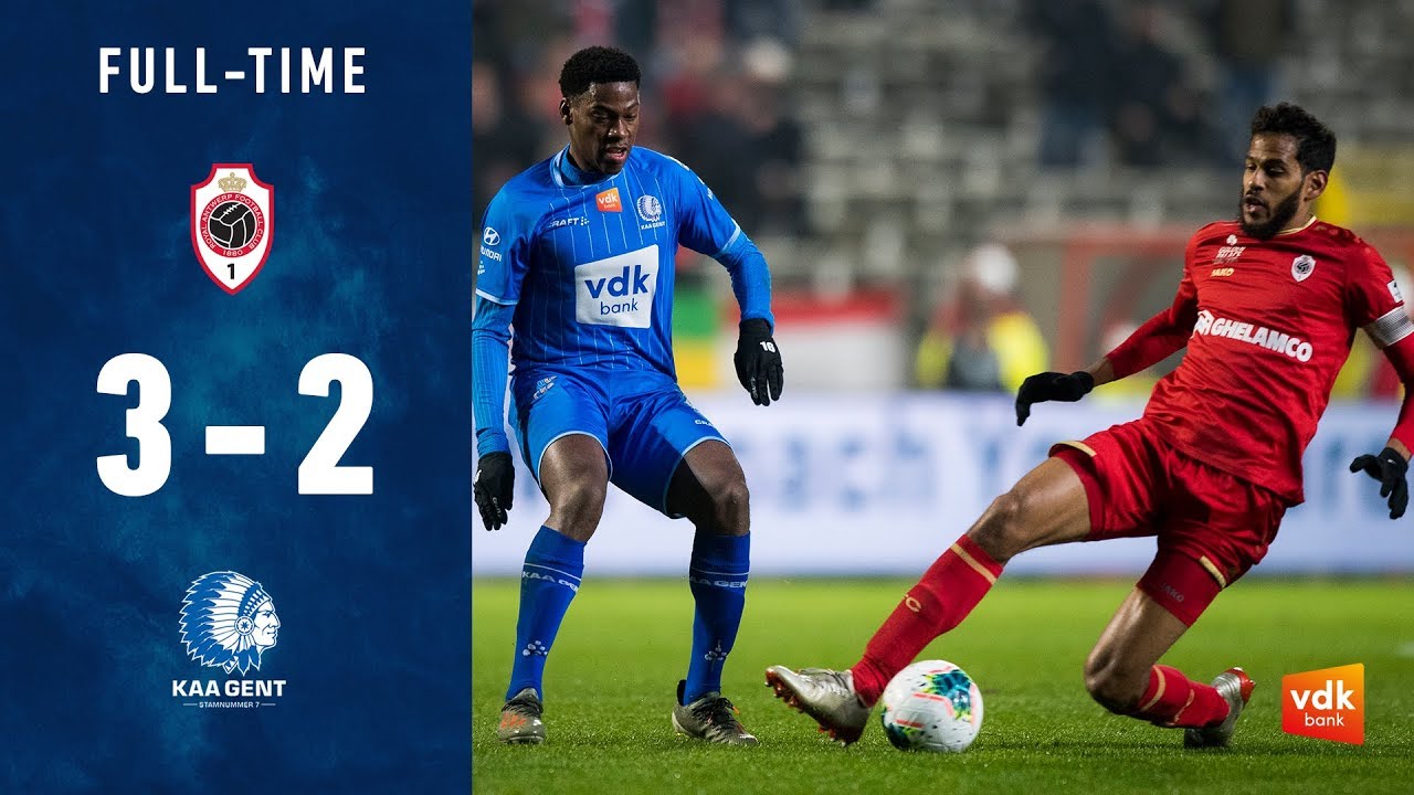 Antwerp Kaa Gent 3 2 Md 5 Jpl 19 Youtube