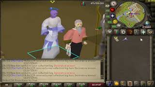 100 Hours of Castle wars for Green Collection log
