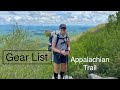 Appalachian Trail Lightweight Gear List: After 580 Miles