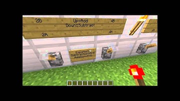 Binary 4 Bit Adder/Subtractor with 7-Segment Display (Redstone)