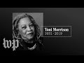 The life and legacy of toni morrison