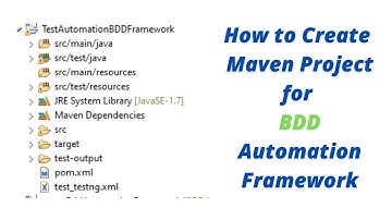 Develop BDD Automation Framework from Scratch | Selenium Java | Creating #Maven Project for #BDD