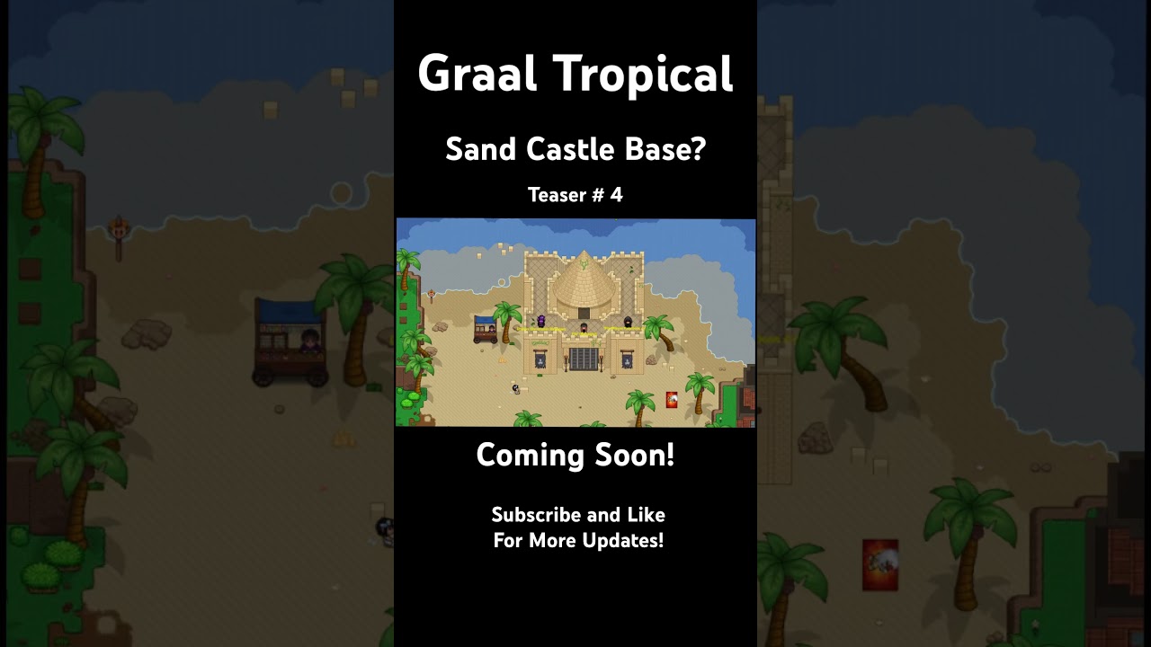 Graal Tropical | Sand Castle Base? Coming Soon! Teaser # 4!