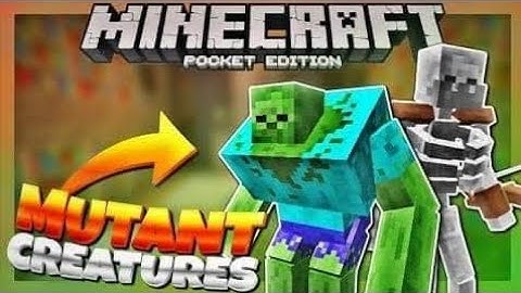 Mutant Creatures Addon In Minecraft Free Download Link In Description