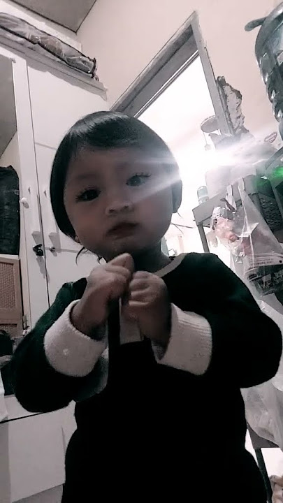 Bocil 18 bulan tau taunya joget ini gatau liat dari mana #trending #viralvideo #cutebaby #fyp