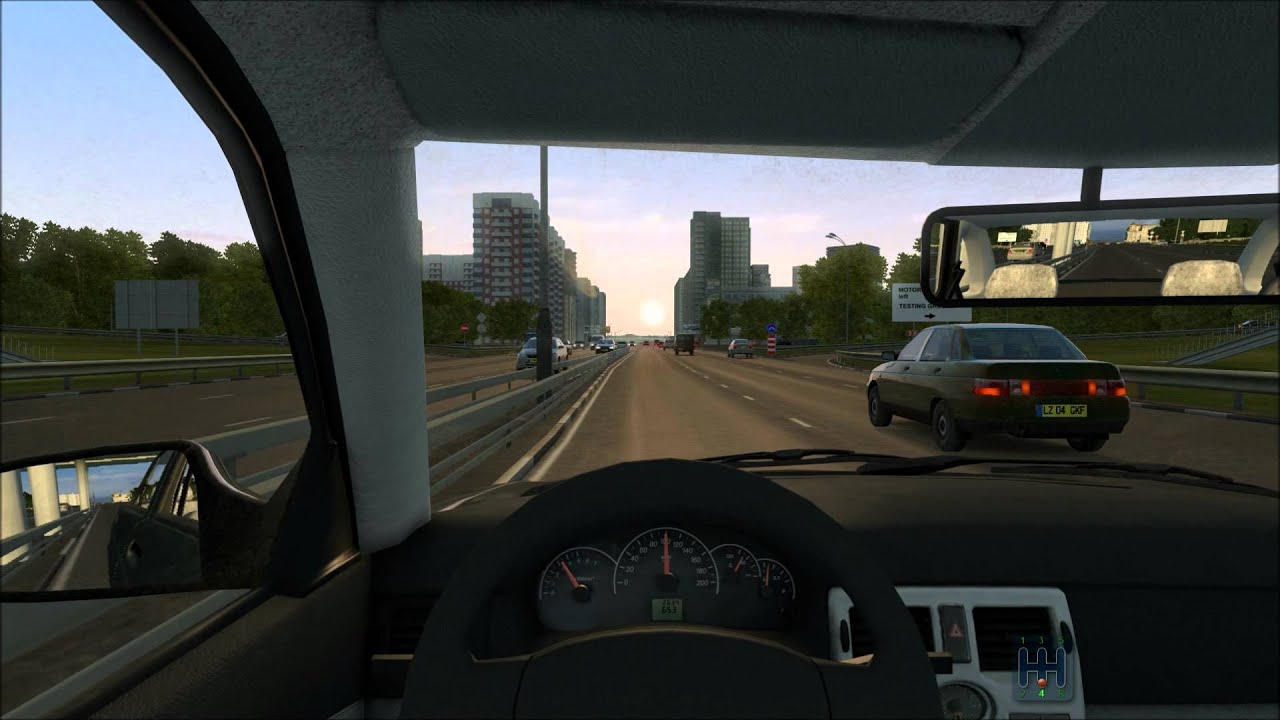 City Car Driving - Ballade avec le G25 - YouTube
