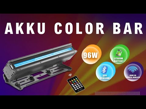 AKKU COLOR BAR RGB LED wall washer light with APP control function