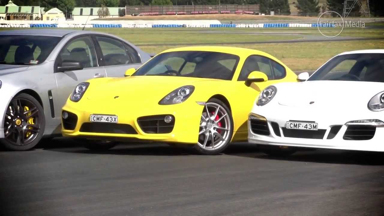 HSV GTS v 911 Carrera S v Cayman S PDK | Performance  -  YouTube