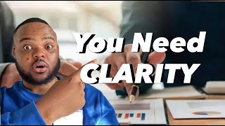 You Dont Have A Money Problem You Have A Clarity Problem