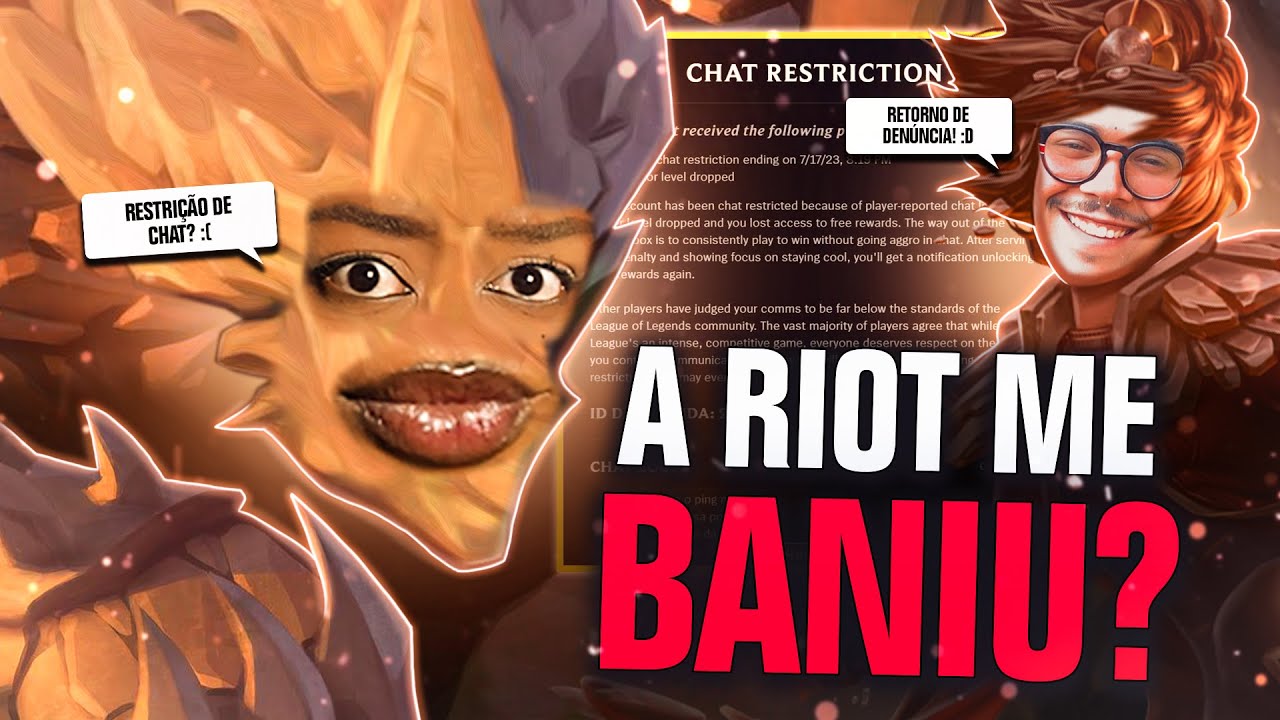 FUI BANIDA AO VIVO PELA RIOT?! 🤬 (ft. Clarity Snicket) │ League of Legends - Jinkiwinkki