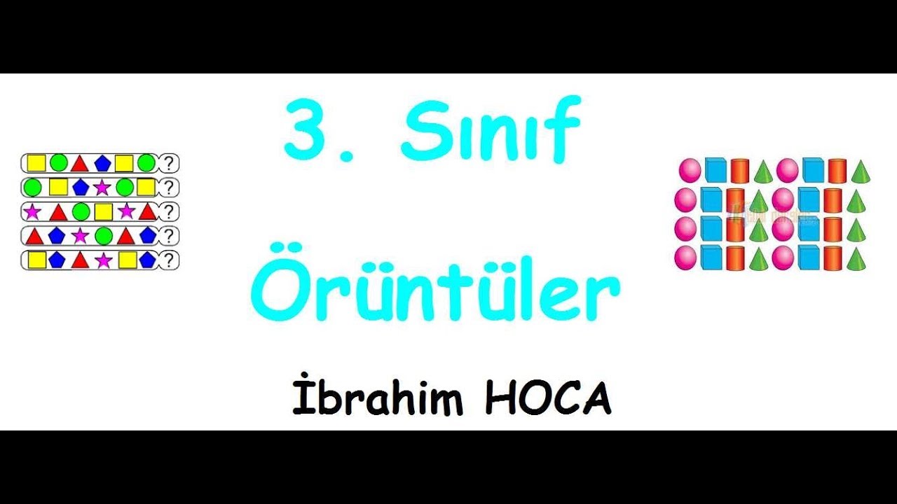 3 Sinif Oruntuler Soru Cozumleri Youtube