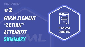 Master HTML in Darija Arabic #2 Form Element "action" Attribute summary