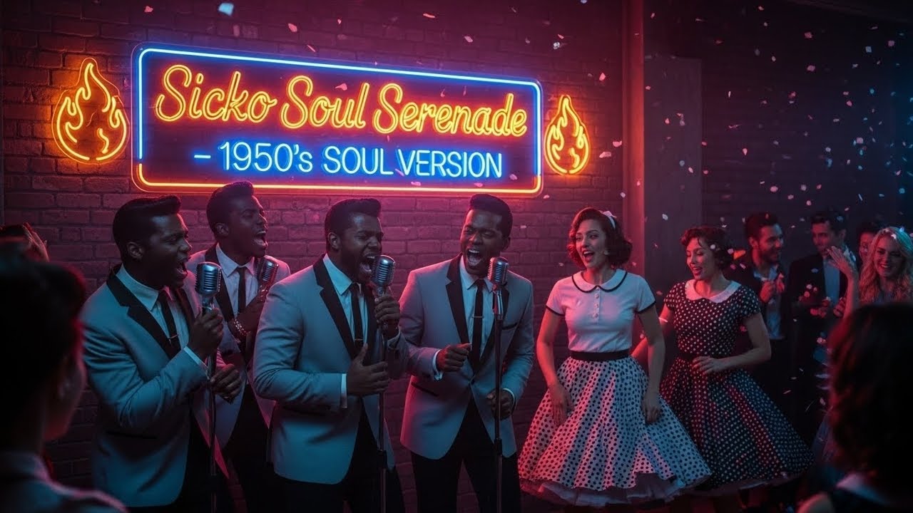 Sicko Soul Serenade 🎷 | 1950’s Soul Version | Vintage Late-Night Blues