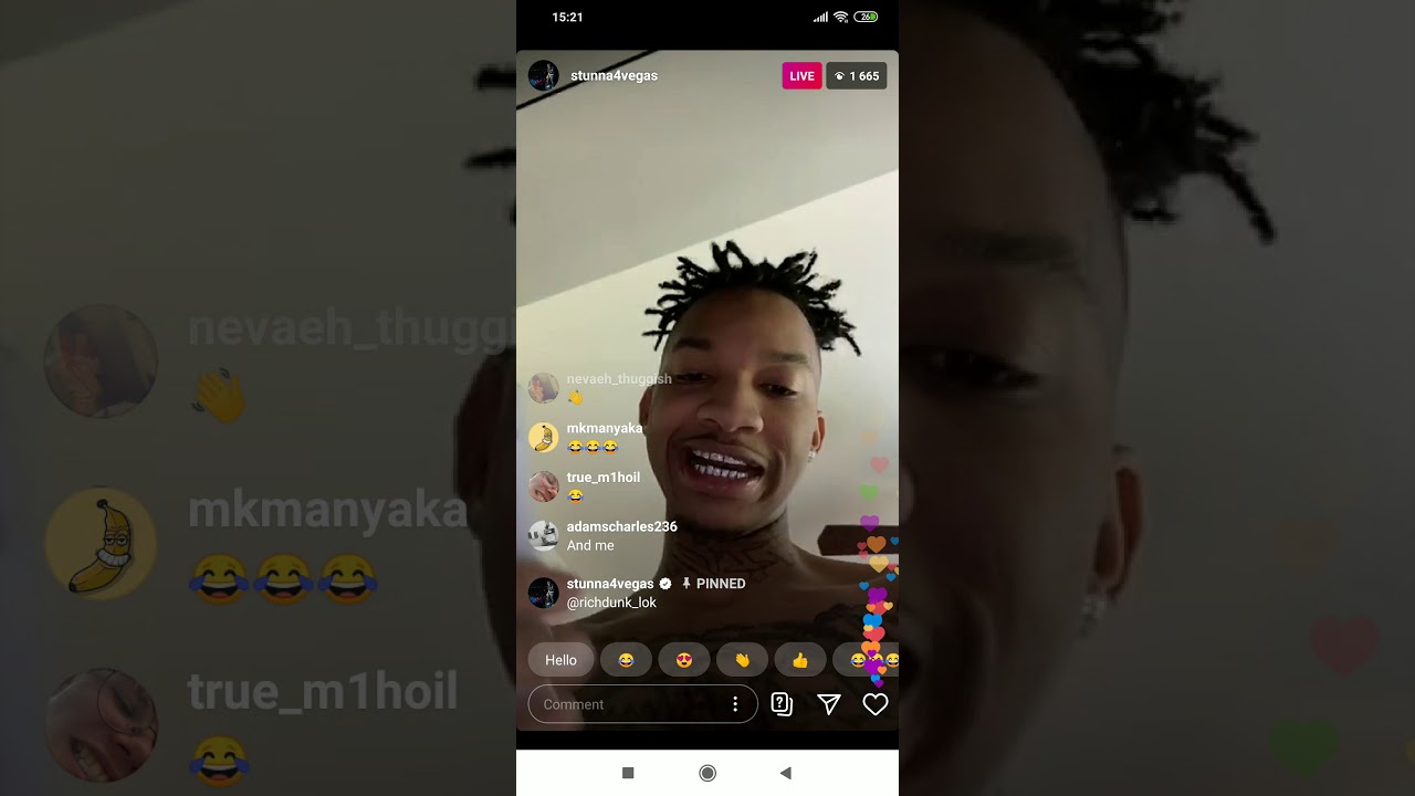 Watch Stunna 4 Vegas Live Rolling a Blunt and Rapping on YouTube Watch Stunna 4 Vegas Live Rolling a Blunt and Rapping on YouTube