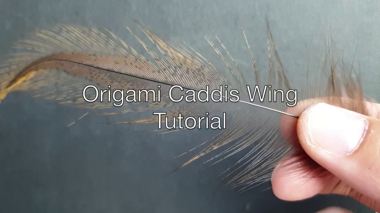 Origami Caddis Wing