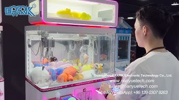 EPARK Four people Claw machine Vending Arcade Claw Machine Coin Operated Doll Catch Game