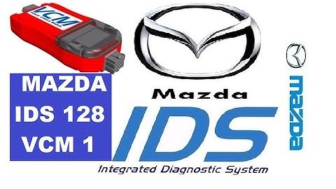 MAZDA IDS V 128 WITH VCM 1, MAZDA IDS SOFTWARE V 128 COMMUNICATING WITH VCM 1  MAZDA ECU PROGRAMMING