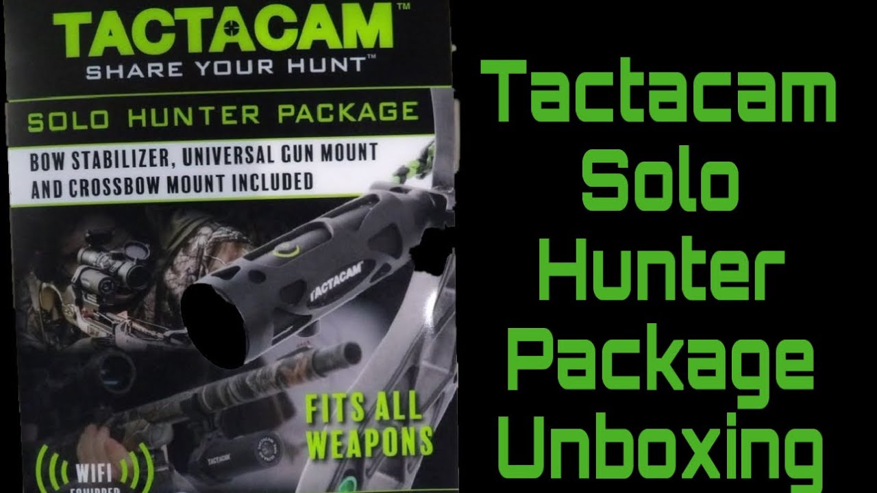 Tactacam | Solo Hunter Package | Unboxing | Triple J Outdoors